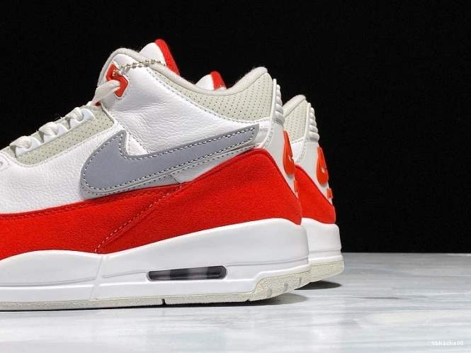 Reps TBkick CJ0939-100 Jordan 3 Air Tinker White Retro University Red 0720
